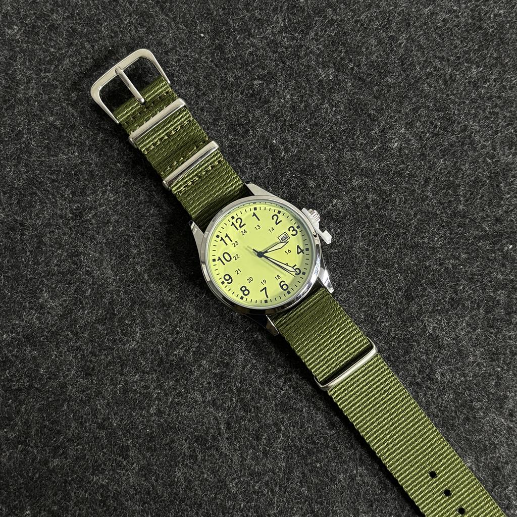 New Military Retro Men's Quartz Watch High-End Stainless Steel Waterproof C3 Ladies' Wristwatch Reloj Hombre