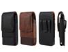 Universal Leather Men Waist Bag Mobile Phone Belt Clip Case For iPhone Samsung Galaxy Xiaomi Redmi Poco Oppo 7 Pro Holster Pouch