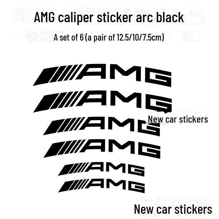 

Термостойкие автомобильные наклейки для тормозных суппортов Mercedes-Benz AMG. Персонализированные декоративные наклейки для придания нового вида.