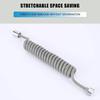 2/3/5M Flexible Shower Hose Universal Spring Extension Hand Sprayer Pipe Connector Spring Tube Bathroom Toilet Bidet Accessories