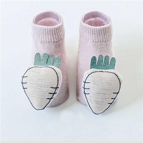Baby Socks Newborn Anti Slip 3D Cartoon Cute Baby Socks for Girls Spring Toddler Cotton Baby Boys Floor Socks  New Arrival