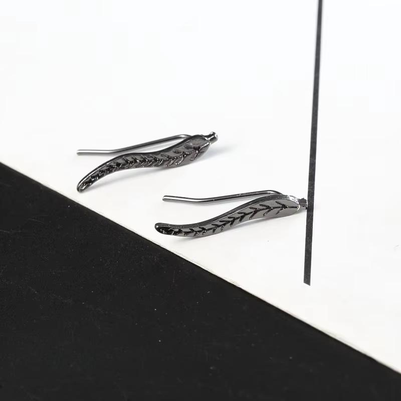 Black Hanging Long Earrings for Women Triangle Square Statement Drop Earrings 2025 boucle oreille femme Fashion Jewelry