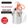 Water-in-Water Multi-Color Pressure Pot Spray Gun Set: 10L & 15L, Top & Bottom Outlet, for Latex Paint