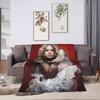 Coperta Shakira Qualità Morbida Cantante Pop Coperta da Lancio Inverno Viaggio Ufficio Divano Sedia Fantasia Copriletto