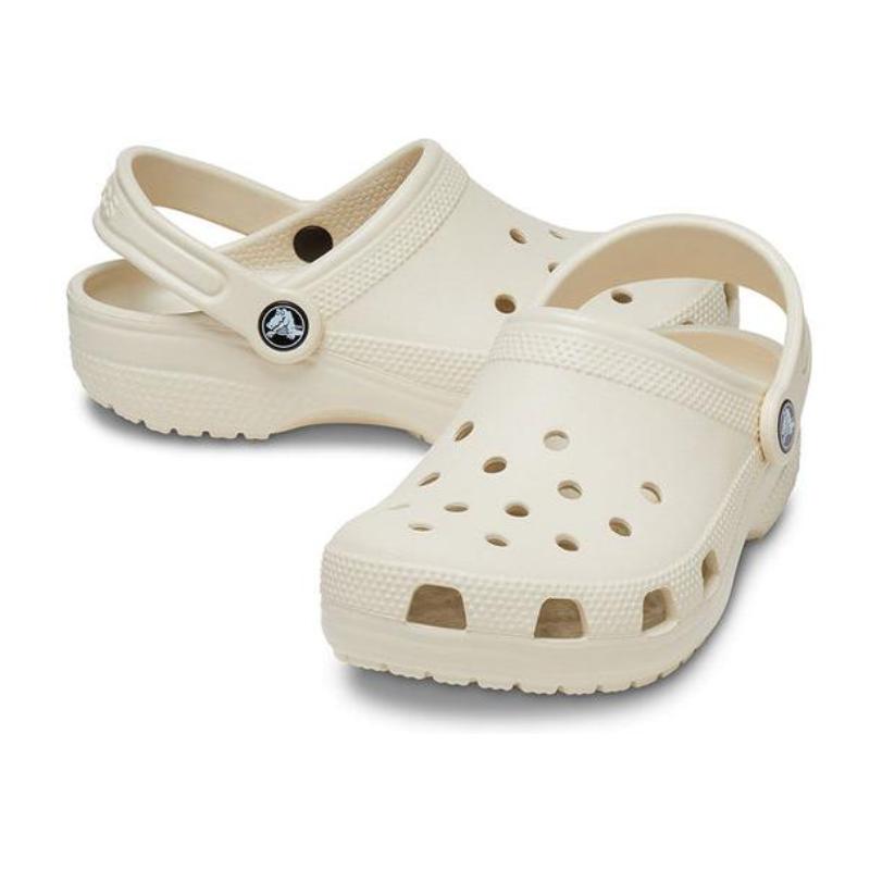 Crocs Classic clog Comfortable and lightweight breathable children's sandals beige children's model