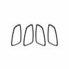 For BMW 3 Series E90 E92 05-12 Carbon Fiber Car Interior Door Handle Cover Trim
