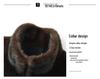 2025 Men's Winter Mink Fur Jacket: Stand Collar, Stylish & Casual Coat for Young and Middle-Aged Men