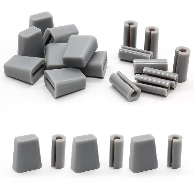 60 шт. Ножки-подставки для защиты сетки кухонной раковины, Ножки-подставки для сетки кухонной раковины с решеткой, Запасные защитные части, Жесткие ножки для сетки раковины