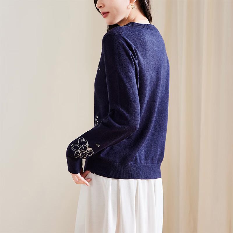 SOFSIL Women's Embroidered Knit Cardigan