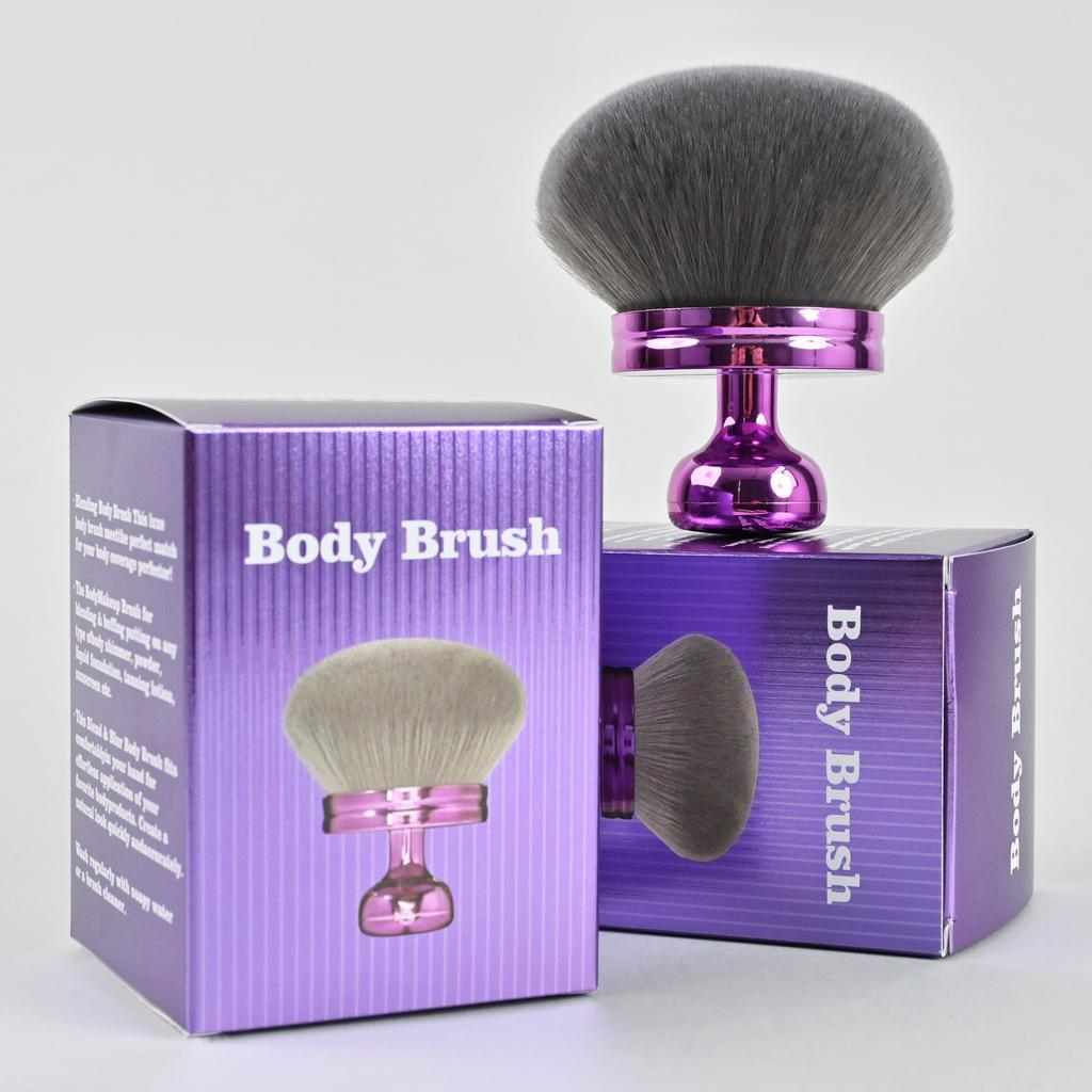 Extra Large Fluffy Powder Brush for Body & Neck Soft Kabuki Makeup Brush for Loose & Pressed Powder, Foundation, Fiber Brush for Smooth Blending