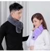 Unisex Smart USB Heated Scarf with Neck Protection, Vibration, Hot Compress & Massage