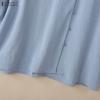 ZANZEA Women Casual V-neck Solid Color Loose 3/4 Sleeve Blouse