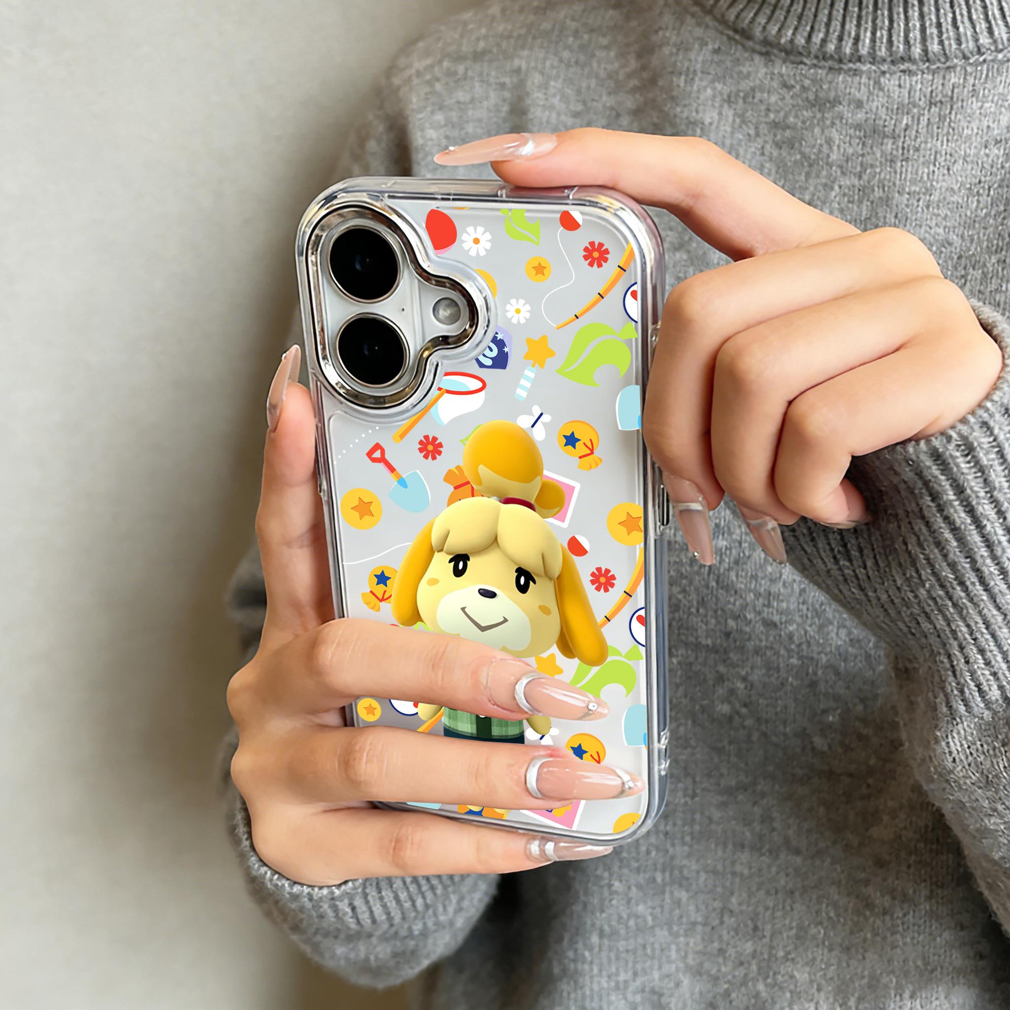 

New Animals Crossings Phone Case For iPhone 17 16e 16 15 14 13 12 11 mini Pro Max X XR XSMAX 8 7 Air Plus Transparent Soft Cover iPhone 16 ProMax