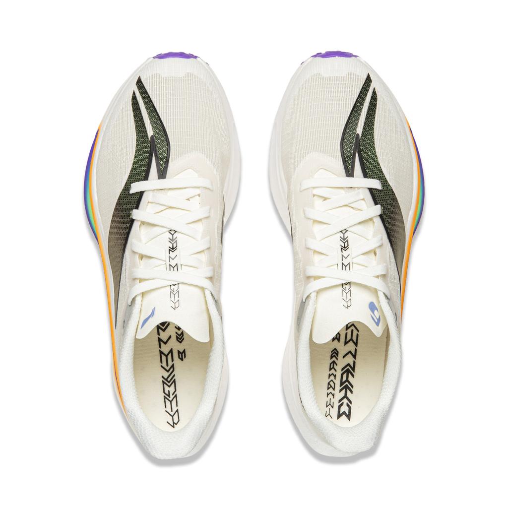Li Ning Feidian 6 Challenger Iridescent Ultra Light Technology Sock Upper Professional Speed Marathon Training Cushioning Running Shoes ARMW004-28