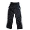Striped Loose Fit Straight Leg Casual Knit Sports Pants Men Bottoms AA0961