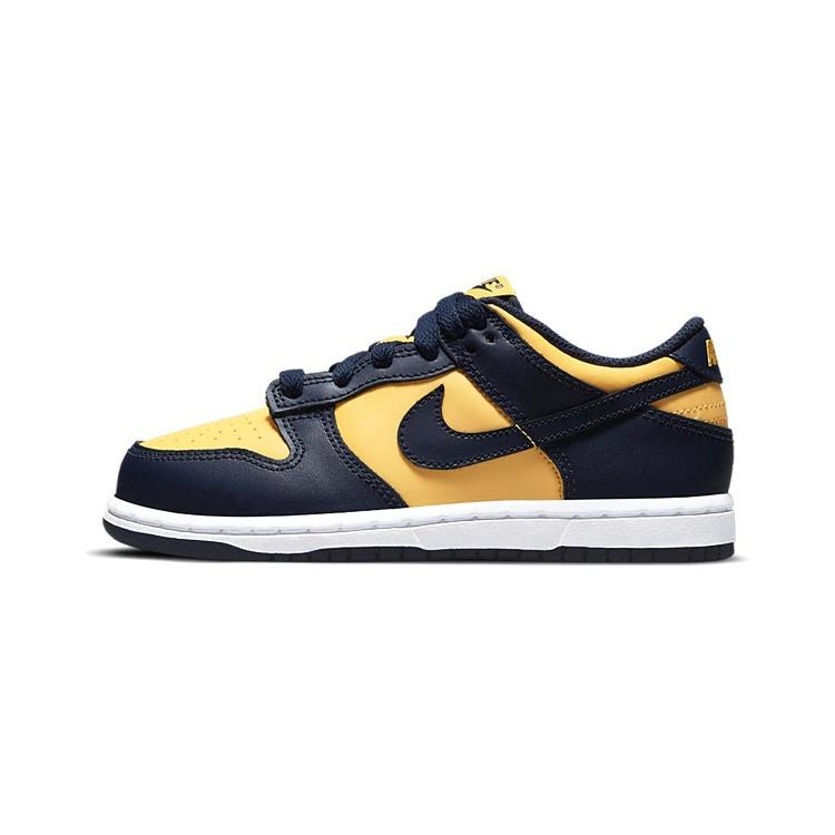 (PS) Nike Dunk Low Michigan 2021 Kids CW1588-700 EU 28