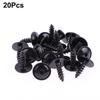 20/50Pcs Car Metal Self-Tapping Screws Engine Cover Screws Undertray Splash Guard Wheel Arch Fastener Clips Car Accessories