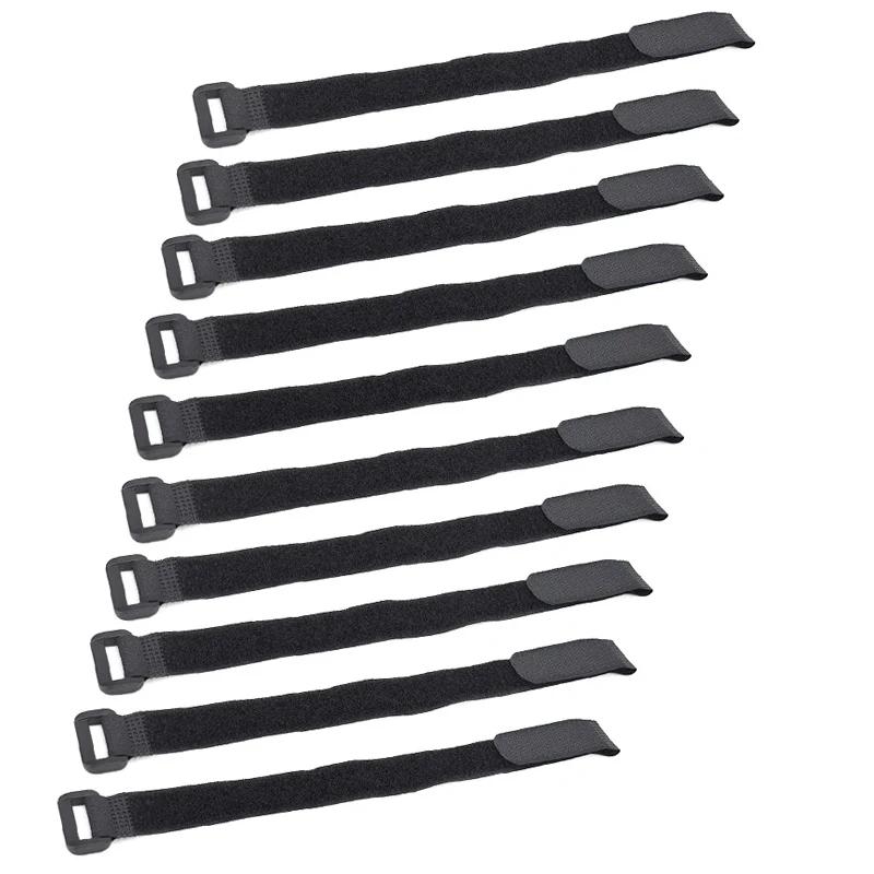 Universelles Fahrradzubehör 5-10 Stück Nylon Klettband Fahrradlenker Riemenhalter für Taschenlampe Bandagen Fahrrad Befestigung