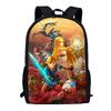 Legend Of Zelda Backpack Breath Of The Wild Game Student School Bag 3D Printed Backpack Cartoon