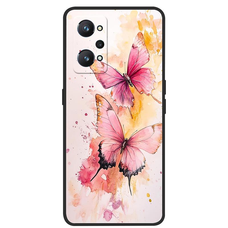 Voor Realme GT Neo 2 Hoesje Marmer Zacht Mat Siliconen Achterkant Cover Voor Realme GT Neo2 RealmeGT2 Neo2 3T Q5 Pro Volledige Telefoon Shell Capa