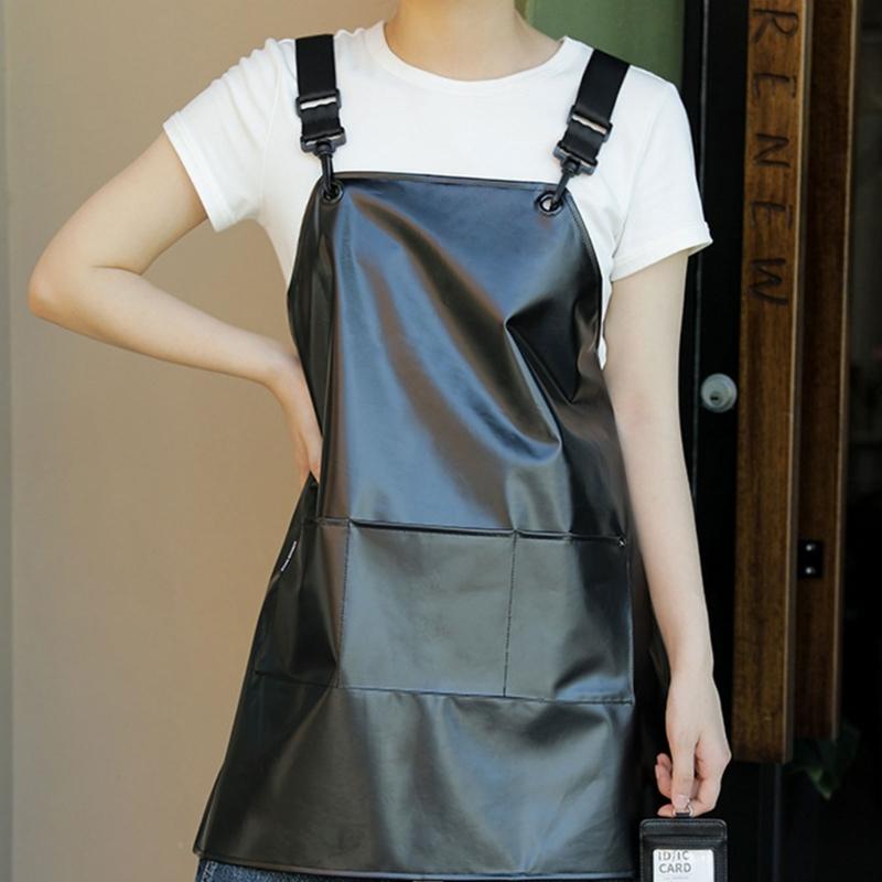 Easy To Clean TPU Kitchen Apron With Waterproof Design Pinny Protections For Chefs And Home Cooks