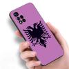 Albania Flag Black Silicone Phone Case For Xiaomi POCO X3 X4 NFC F4 GT F5 F6 M3 M4 M6 X5 X6 Pro 5G M5 C55 C65