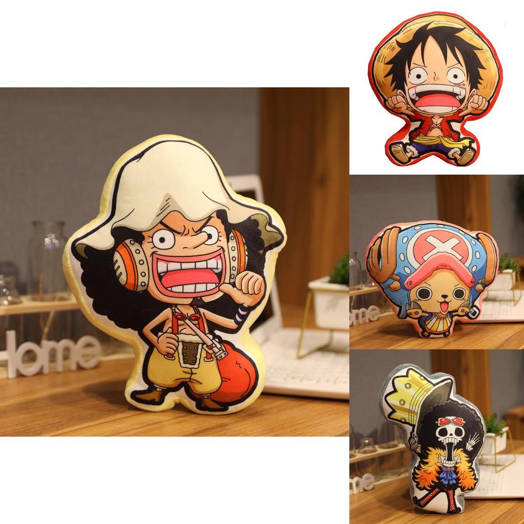 Creative One Piece Plush Pillow Cartoon Luffy Zoro Chopper Cushion Kids Festival Gift Characters)