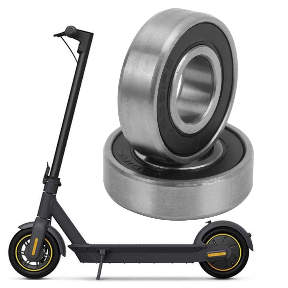 2 st 6001RS Kullager för Elsparkcykel för Xiaomi M365/PRO/PRO2 Bakre Extra Hjul