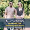 Dog Carrier for Small Dogs Front Facing Dog Carrier Sling Hands Free Cat Sling Size Adjustable Soft Cotton