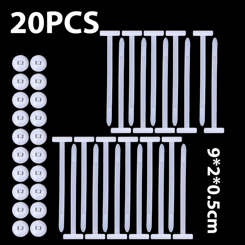 100PCS Multi-Purpose Nylon Zip Tie Car Engine Guards Underbody Panel Fastener Clip Replacement Heavy Duty Self-locking Cable Tie