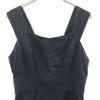 PUBLIC TOKYO Made In Japan Linen Blend Cami One Piece F Navy Women Used
