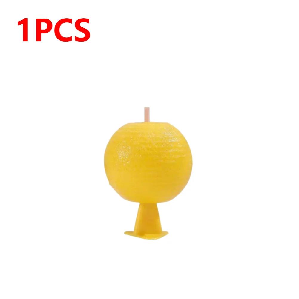 5 Pezzi Trappole per Moscerini della Frutta Palla Cattura Moscerini della Frutta Appiccicosa Palla Colla Gialla Pannello Appiccicoso Flessibile per Moscerini della Frutta Mosconi Zanzare Disinfestante