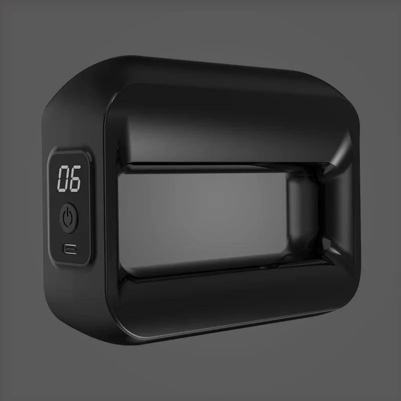 

New Mini Yogo Deep Tissue Body Fascia Massage Ring 5-6 Gears Lcd Screen Percussion Vibration Fitness Massager Muscle Massage Gun