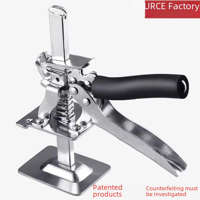 Steel Tile Height Adjuster and Lifter Tool for Bricklayers