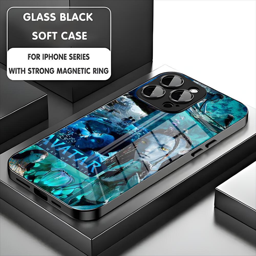A-avatar Phone Case For Iphone 17 16 15 14 13 11 12 Pro Max Mini Plus Magnetic Glass Phone Cover