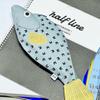 Fish Shape Novelty Pencil Case Fish Pen Bag Fish Coin Purse Funny Pencil Pouch With Simulated Fishbone Lining,Birthday Gift