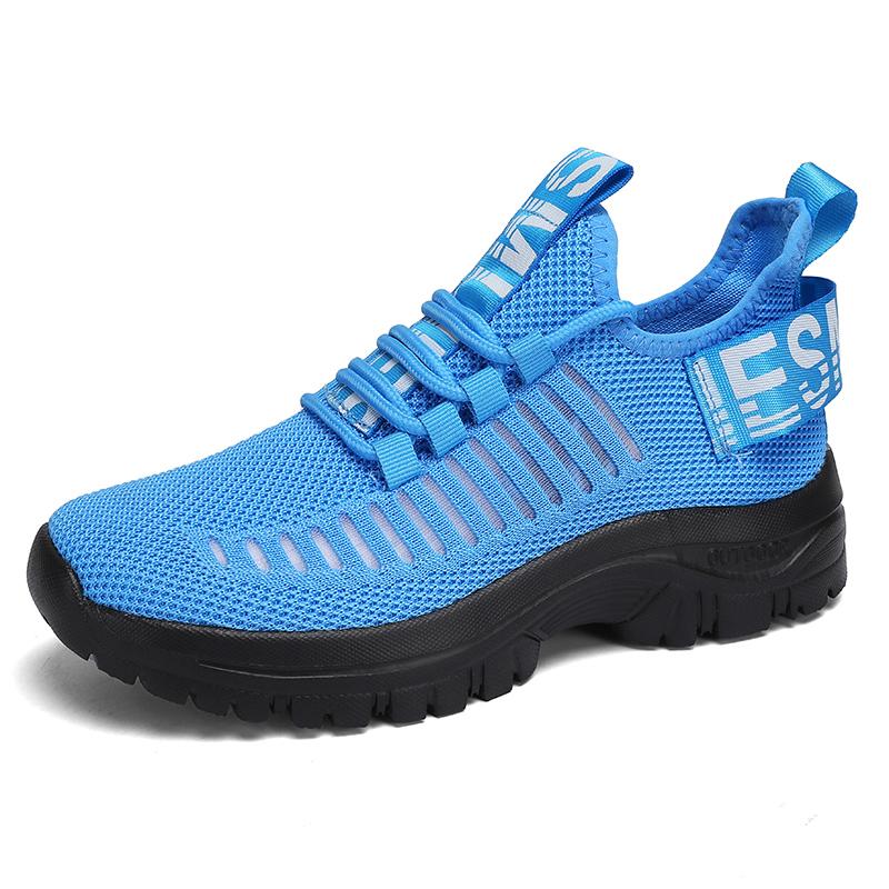 

Couple Sports Shoes Luxurious Fashionable Breathable Versatile Design Platform Mesh Upper Outdoor Training Hiking Leisure Shoes 36