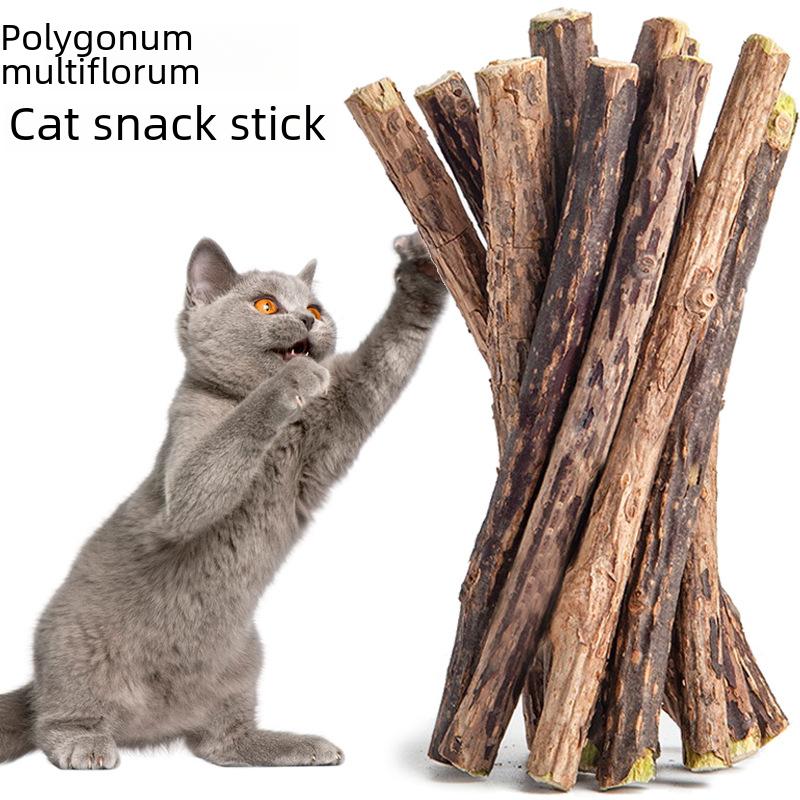 Nip Cat Sticks Dried Natural Silvervine Dental Chew Toy Teeth Clean Toothbrush