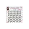 Korean Style Glue-Free Translucent False Eyelashes - Natural Manga Girl Effect, Root-by-Root Clear and Delicate Design