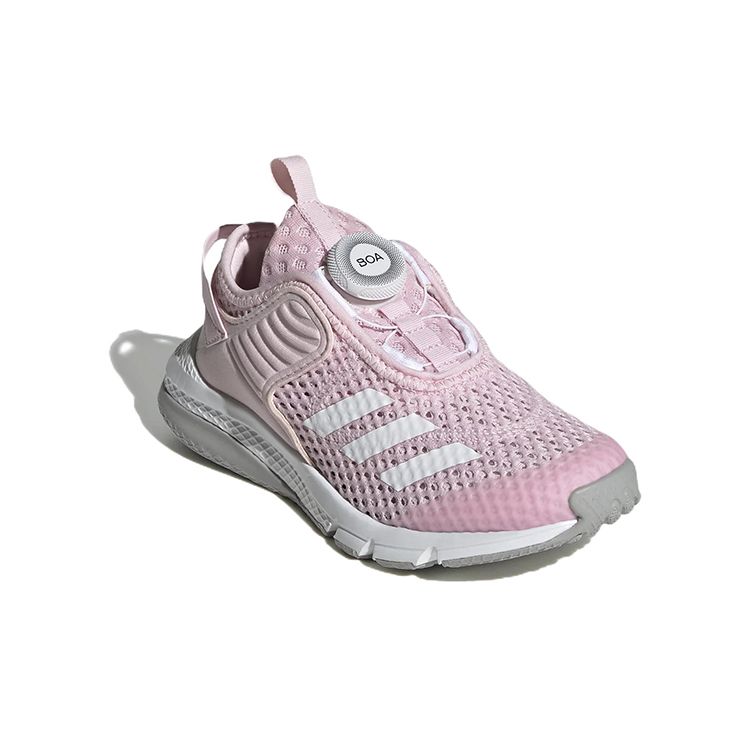 Adidas ActiveFlex Boa K Klar Rosa Barnesko Fottøy-Hvit Ren-Grå GZ3362