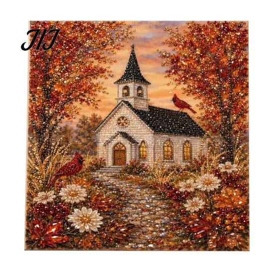 DIY Faux Pearl Art for Adults Autumn Painting Kit, Pumpkin Turkey Easy Craft Kits Kids Sunflower 3D Wall Kit Handmade Fall Home Decor Thanksgiving