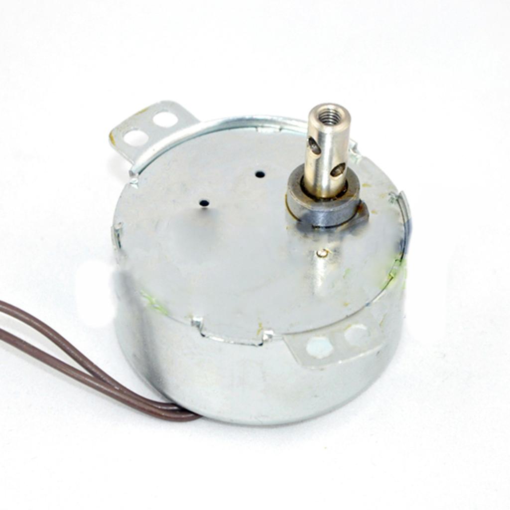 For TYD50 220V-240V 50RPM 4W 50/60Hz Shaft Dia Fan Synchronous Motor for Rotate Light Box Fan Synchronous Motor