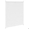 Store plissé - Moderne - 100 x 100 cm - Blanc - Montage sans perçage