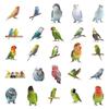 50Pcs/Set Parrot Series 03 Waterproof Stickers DIY Fashion Doodle Decals Stickers