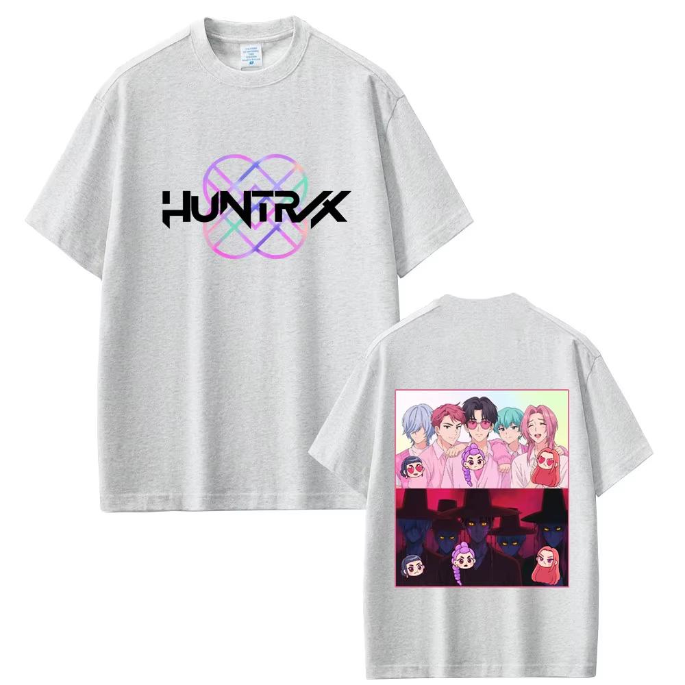 KPop Demon Hunters T-shirts Saja Boys Tee Shirt Rumi Mira Zoey T-shirt Men Women Cotton Casual Cartoon Short Sleeve T Shirt Tops