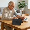 Shockproof Blood Pressure Monitor Storage Bag Waterproof Large Capacity Travel Carrying Pouch Tear-resistant Portable