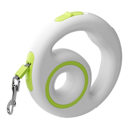 Retractable Dog Leash 8.2ft Heavy Duty Leash One Button Brake And Lock Tangle-Free Dog Leash with Anti-Slip Handle for Small Medium Dogs Up To 66lbs