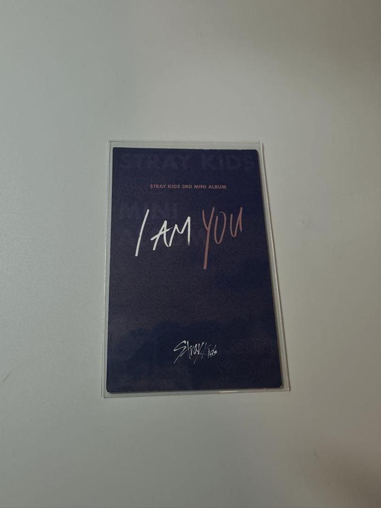 [USED] StrayKids I Am You Purple Limited Edition Seungmin Trading Card
