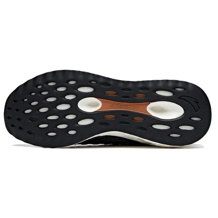 Anta Low Top Running Shoes Women sneakers Black White 12915588-3