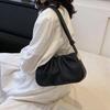 Premium Texture Plissert Cloud Bag Dame Bag Populær Messenger Bag Utenlandsk stil Skulder Armhule Bag